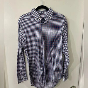 Vineyard Vines Men Small Classic Fit Tucker Shirt (100% Cotton)